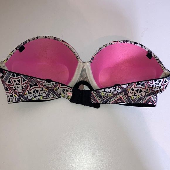 PINK multi coloured bathing suit top! - Picture 2 of 3